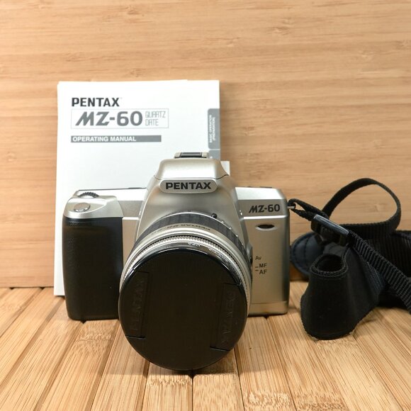 Pentax MZ-60 35mm slr Film Camera, w/ SMS Pentax-FA 28-90mm Lens - Picture 2 of 9